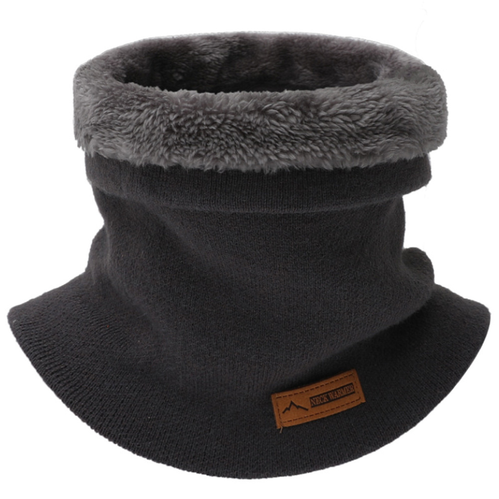 Muffler Men Wool - Cashmere Plush Warm Winter Ring Scarf