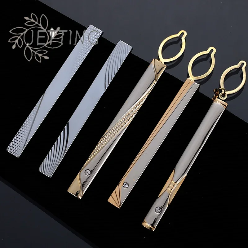 Hot Metal Simple Necktie Buckl - Tie Clip Silver 评论和价格
