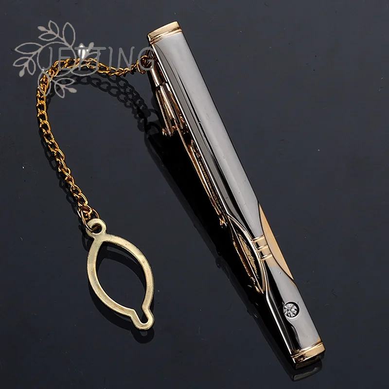 Hot Metal Simple Necktie Buckl - Tie Clip Silver 评论和价格