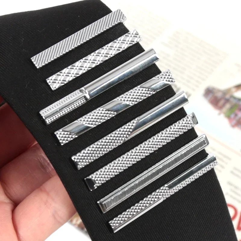 Classics Metal Silver Color Ti - Tie Clip Silver 评论和价格