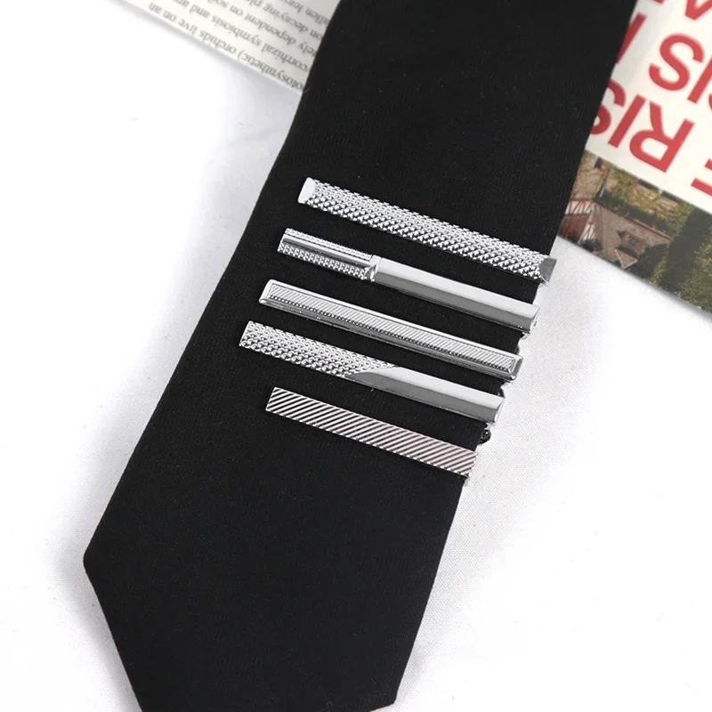 Classics Metal Silver Color Ti - Tie Clip Silver 评论和价格