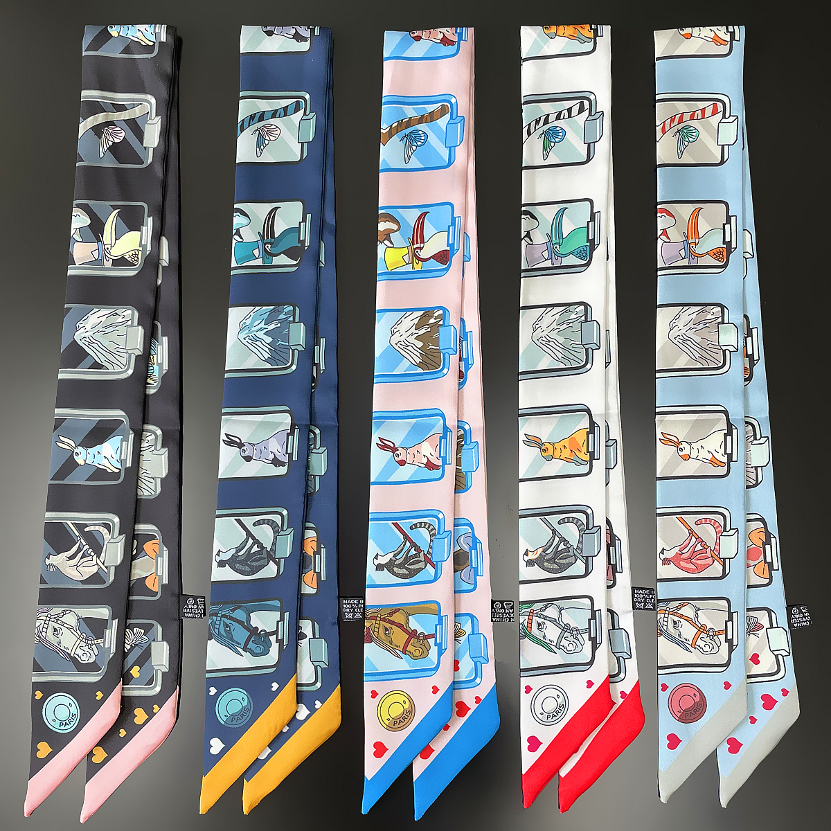 Brand Design Twill 100% Silk S - Face Scarf Mask 评论和价格
