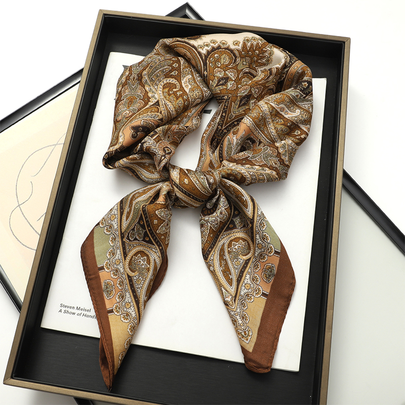 Bohemian Style Print Luxury Br - Head Wrap Turban 评论和价格