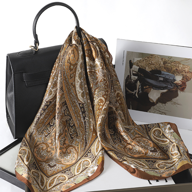 Bohemian Style Print Luxury Br - Head Wrap Turban 评论和价格