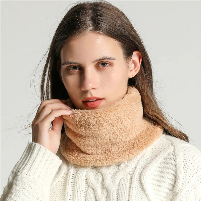 New Cashmere Warm Neckerchief  - Muffler Men Wool 评论和价格