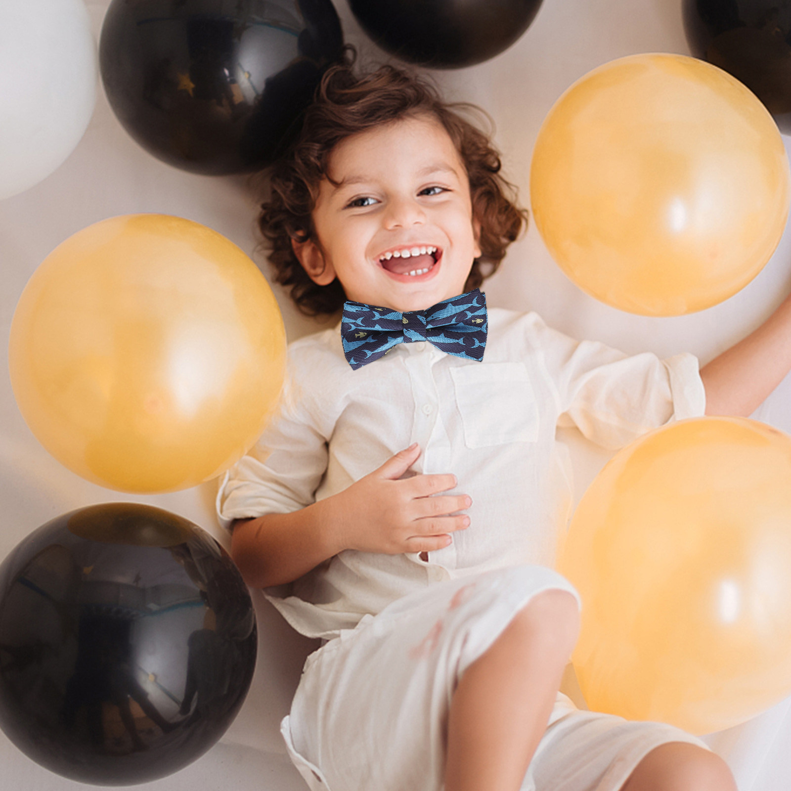 2Pcs Kids Bow Tie Cartoon Pre- - Bow Tie Pre Tied 评论和价格