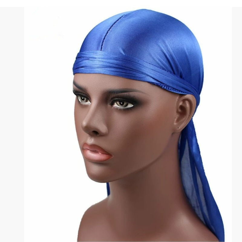 New silk Durag Bandana Turban  - Bandana Doo Rag 评论和价格