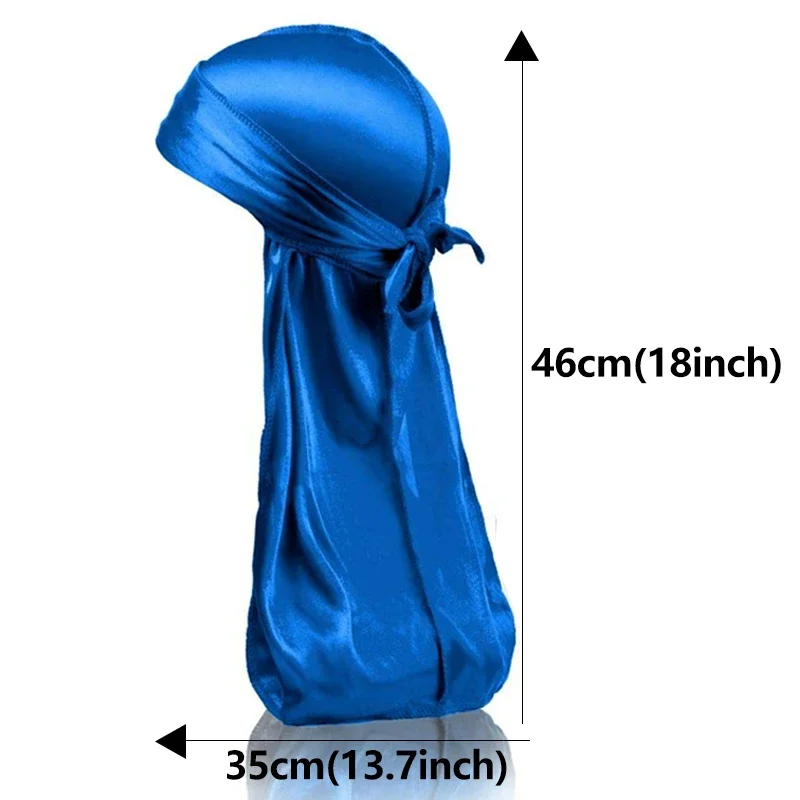New silk Durag Bandana Turban  - Bandana Doo Rag 评论和价格