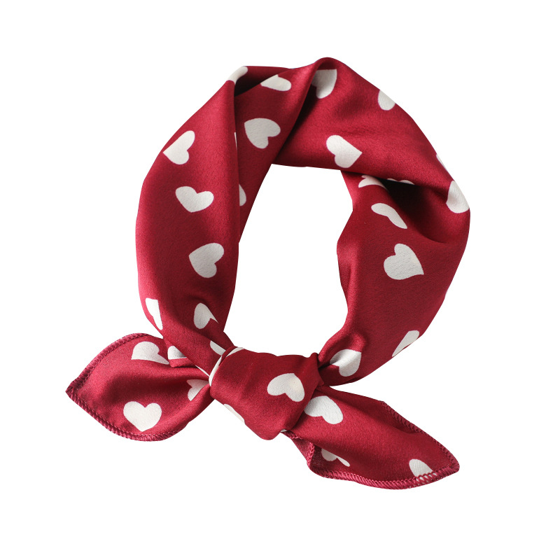 Women scarf  50*50cm Square Sk - Silk Tie Striped 评论和价格