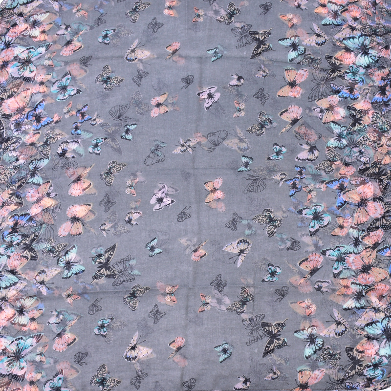 2022 New Fashion Butterfly Pri - Infinity Scarf Knit 评论和价格