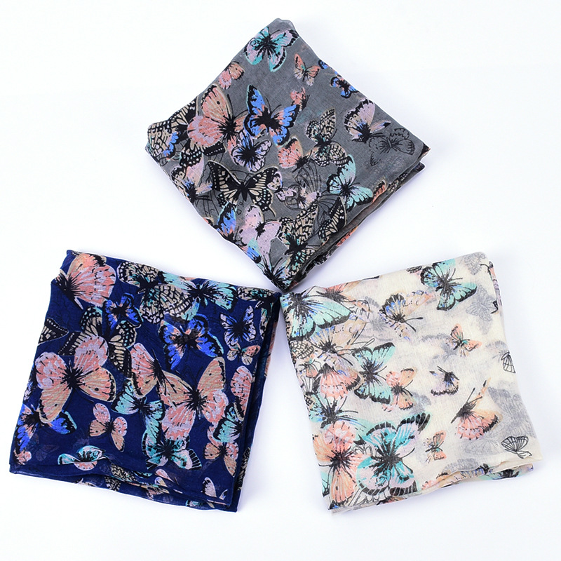 2022 New Fashion Butterfly Pri - Infinity Scarf Knit 评论和价格