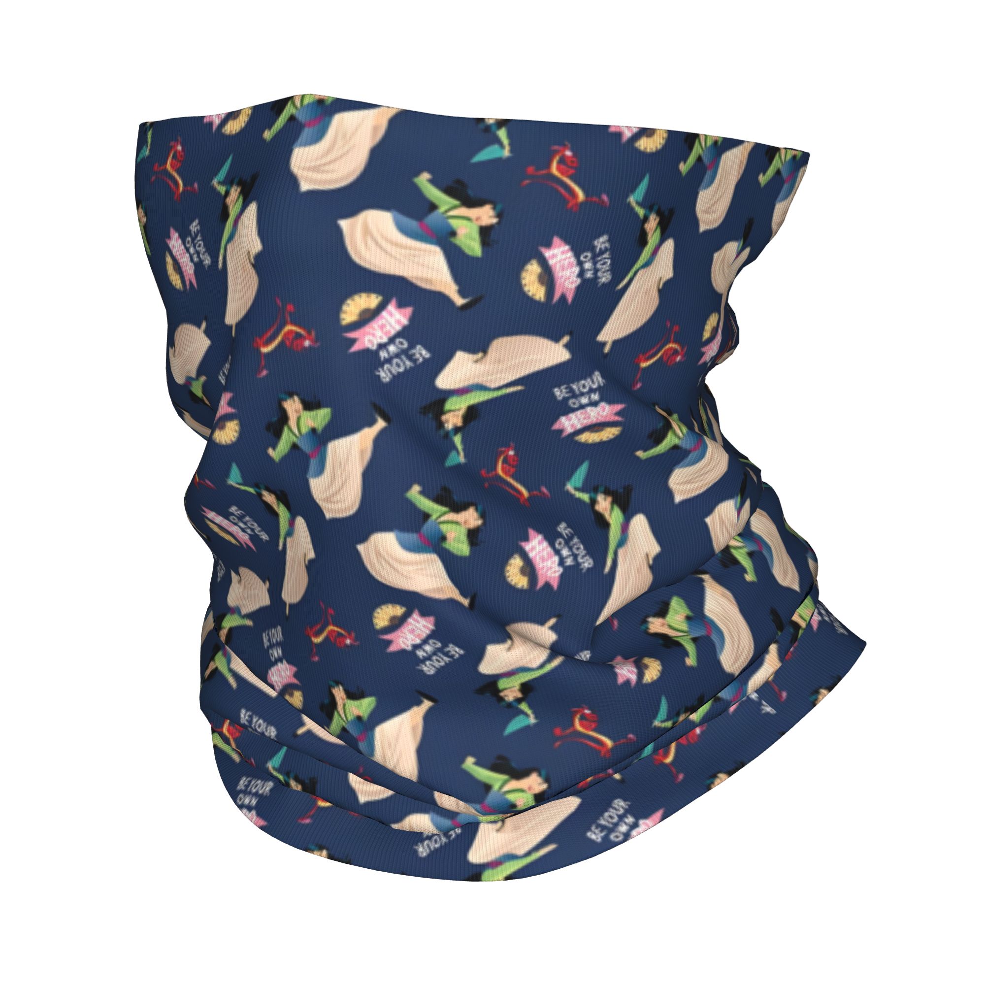 Custom Kawaii M-Mulan M-Mushu  - Neck Warmer Tube 评论和价格