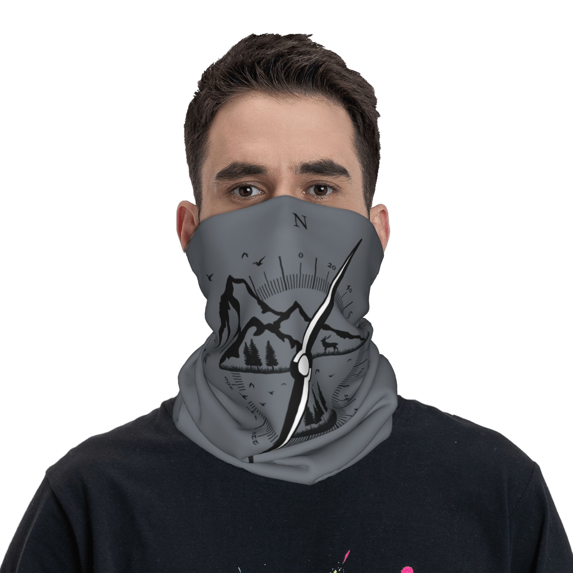 Custom Adventure Compass Winte - Neck Warmer Tube 评论和价格