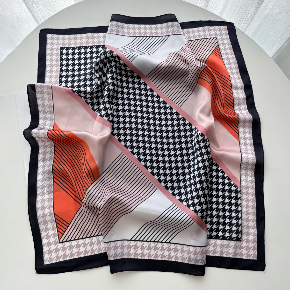 New Printed Square Scarf For W - Face Scarf Mask 评论和价格