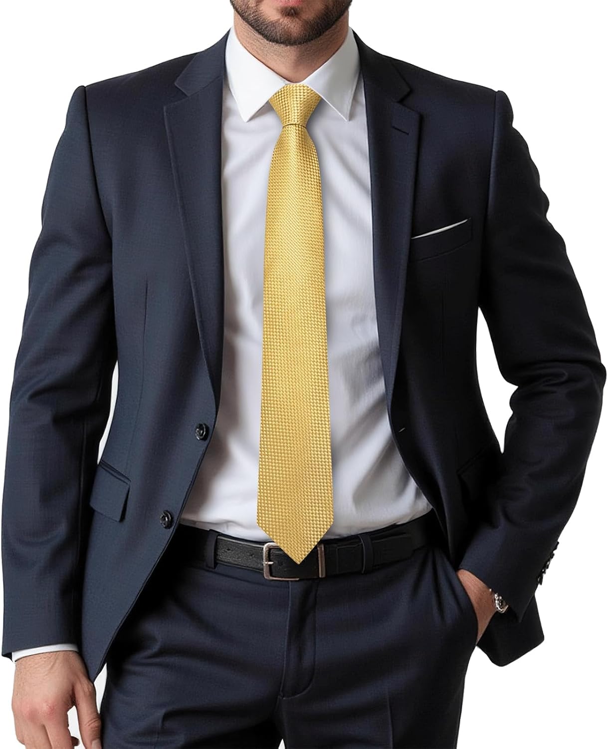 Floral Silk Tie Set with Pocke - Pocket Square Set 评论和价格