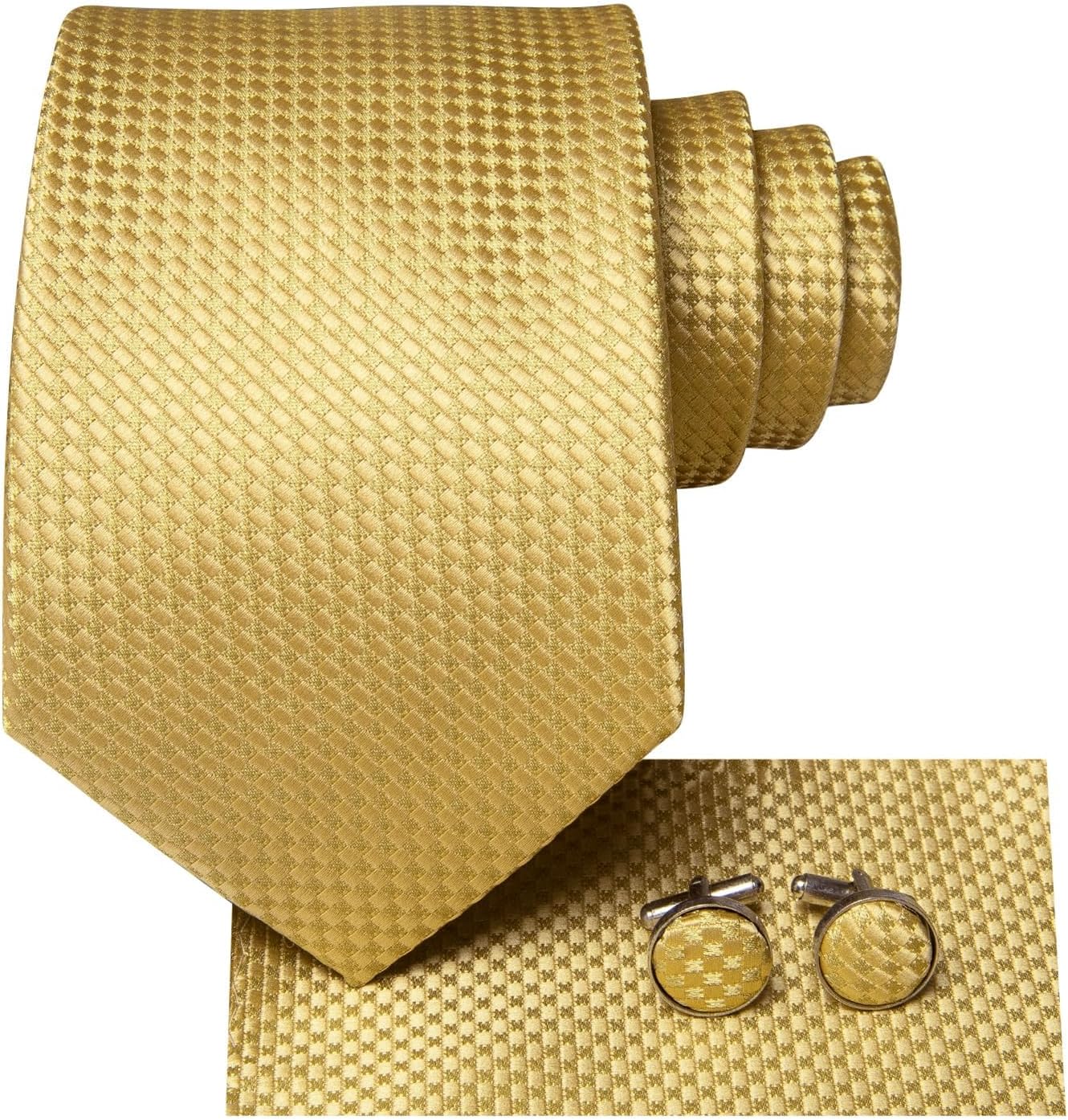 Floral Silk Tie Set with Pocke - Pocket Square Set 评论和价格