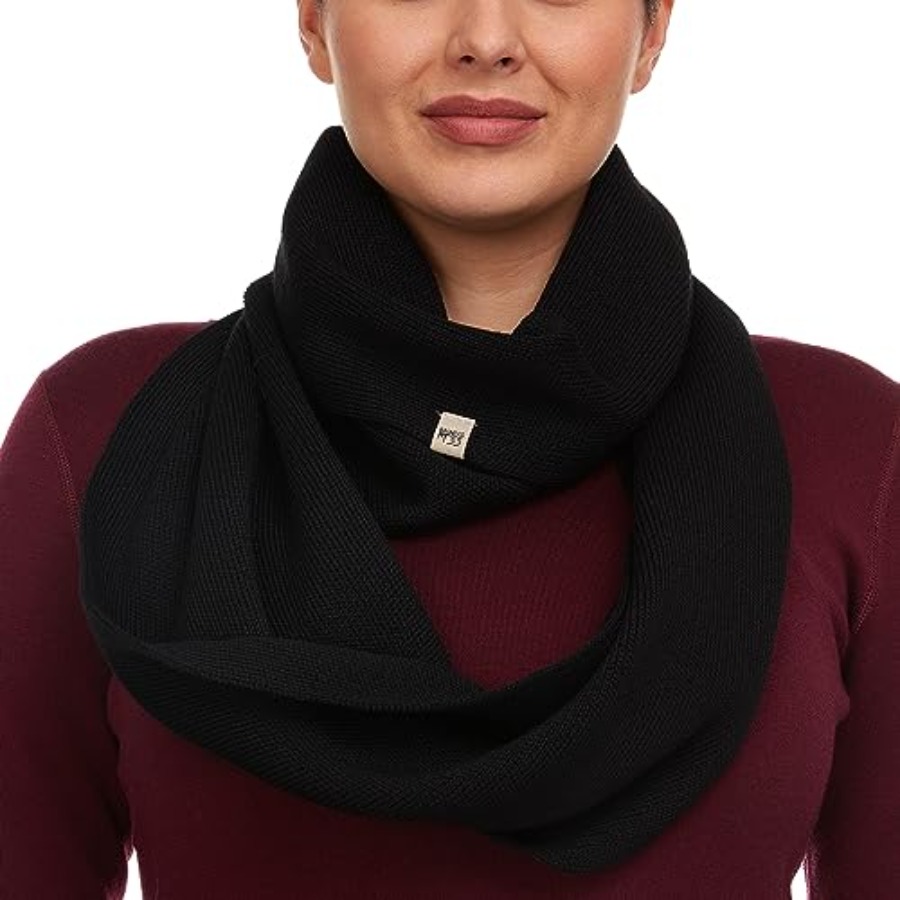 100% Merino Wool Everyday Knit - Infinity Scarf Knit 评论和价格