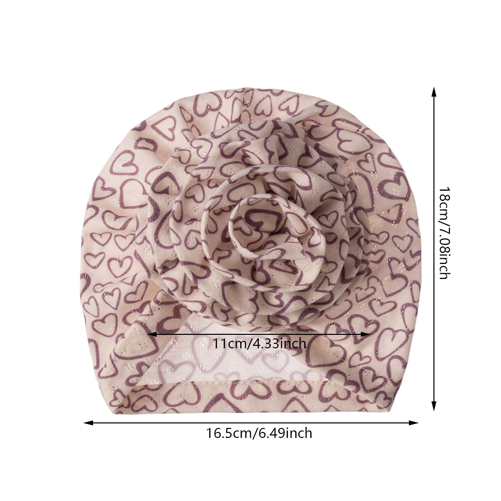 Baby Cotton Ruffled Floral Hat - Head Wrap Turban 评论和价格