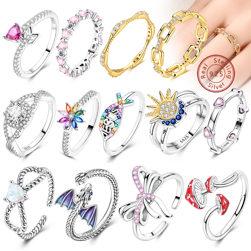 925 Sterling Silver Rings for  - Tie Clip Silver 评论和价格