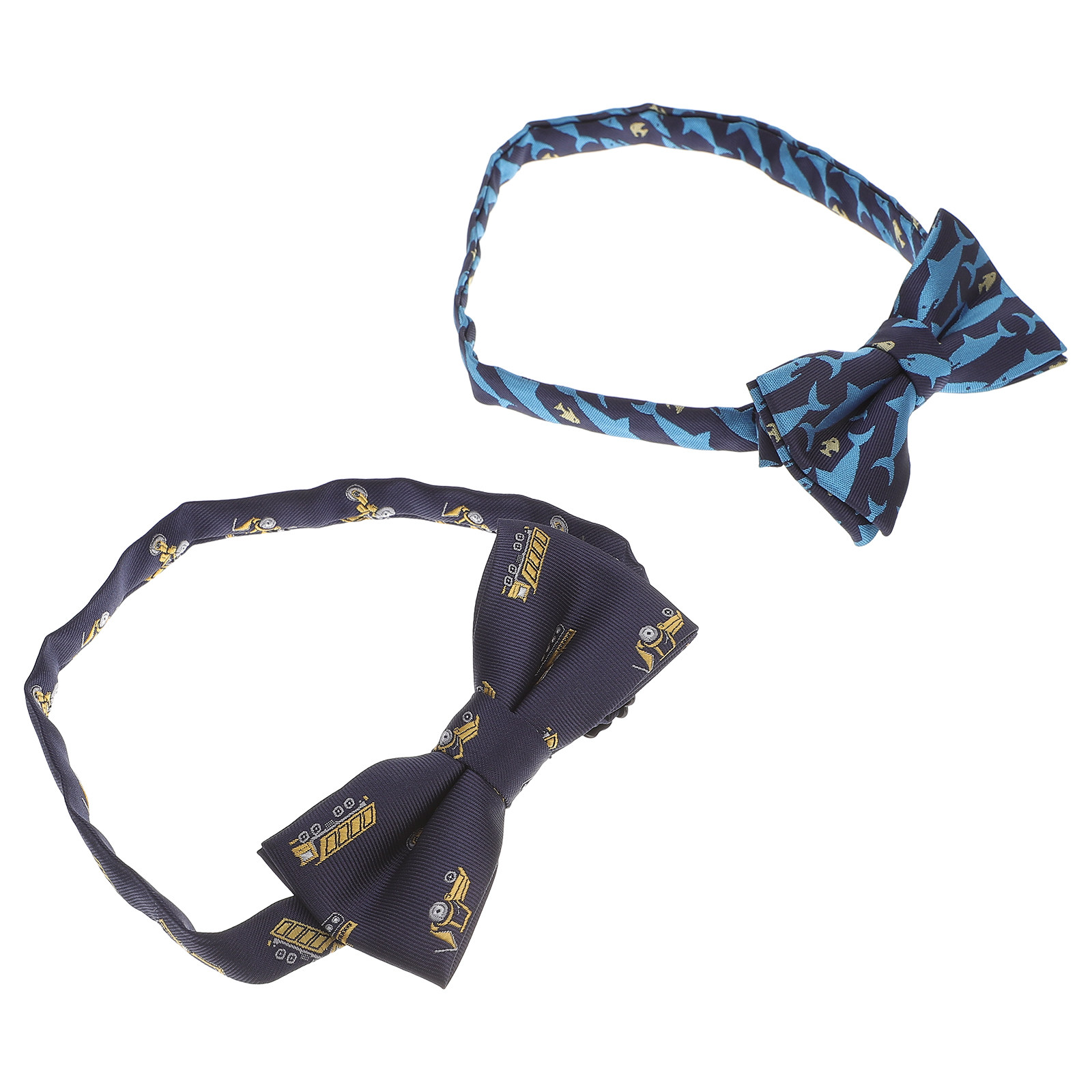2Pcs Cartoon Bow Tie Kids Adju - Bow Tie Pre Tied 评论和价格