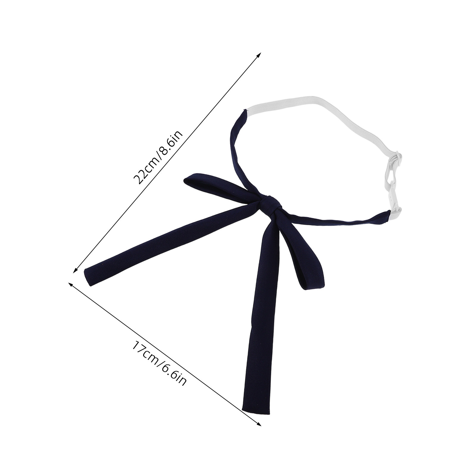 2Pcs Japanese Style Narrow Bow - Bow Tie Pre Tied 评论和价格