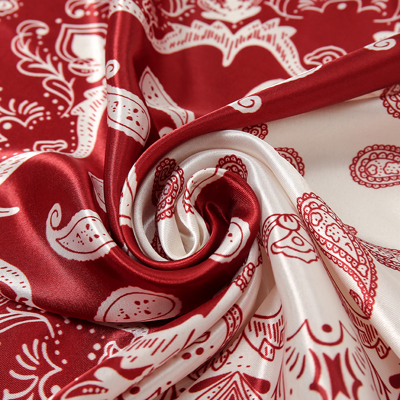 Satin Square Scarf Women Musli - Face Scarf Mask 评论和价格