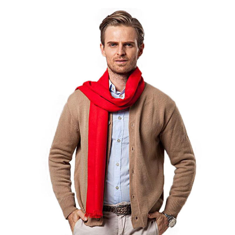Fashion Winter Solid Color Men - Bandana Cotton 评论和价格
