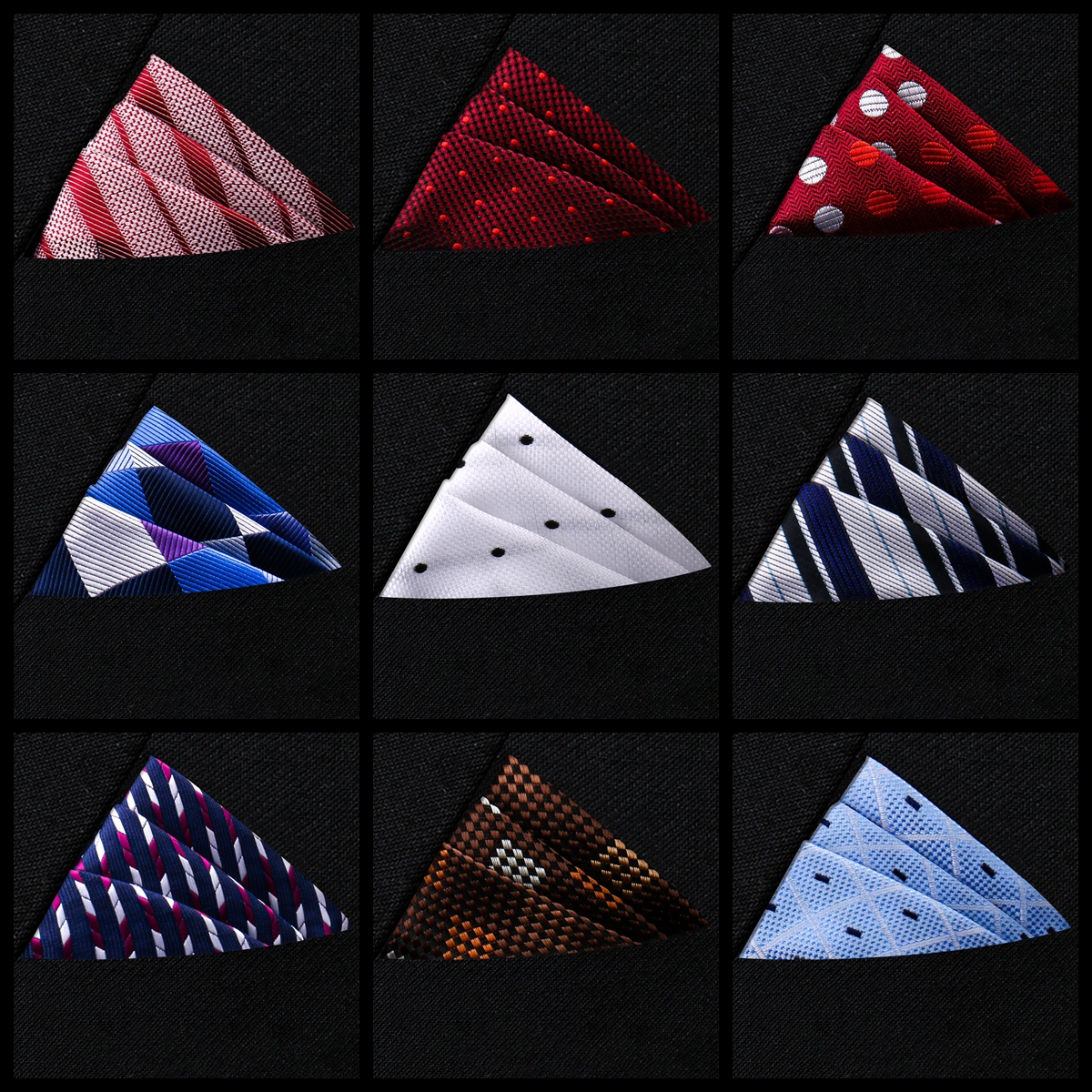 Pocket Square Silk High Grade  - Pocket Square Set 评论和价格