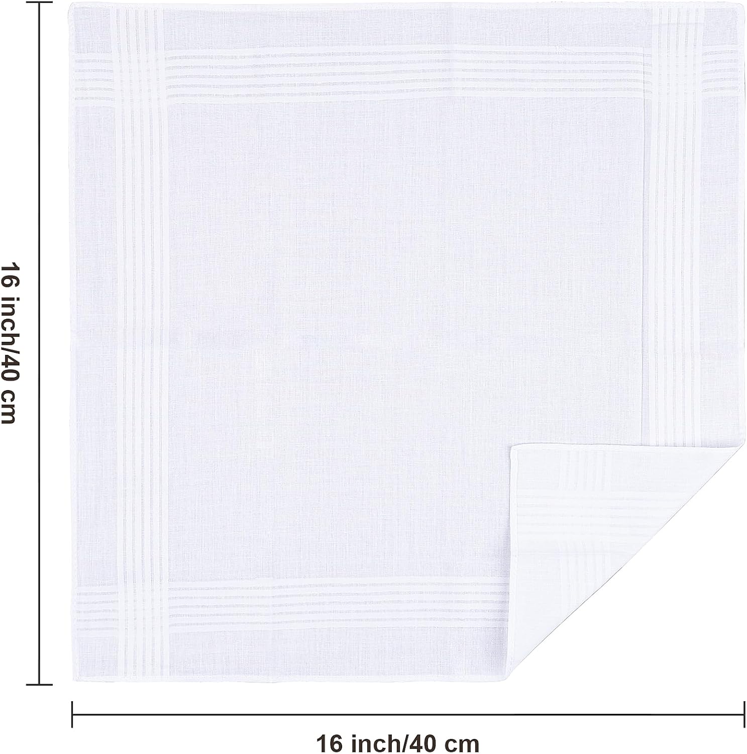 20 Pcs Cotton Handkerchiefs fo - Handkerchief Cotton Men 评论和价格