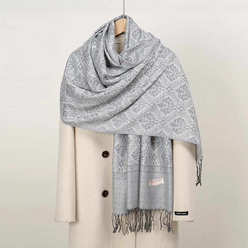 2024 Luxury Thick Cashmere Sca - Woven Scarf Blanket 评论和价格