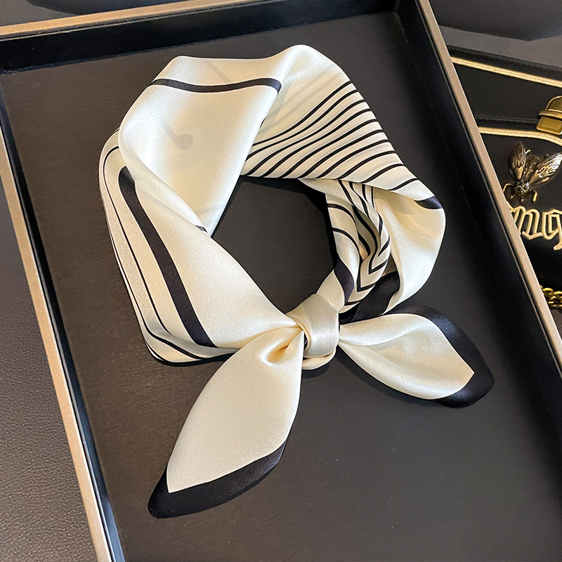 Design Shawl 100% Real Silk Sq - Ascot Neck Scarf 评论和价格