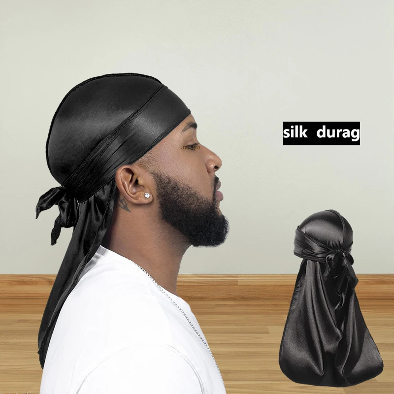 Long Tail Unisex Adult Satin D - Bandana Doo Rag 评论和价格