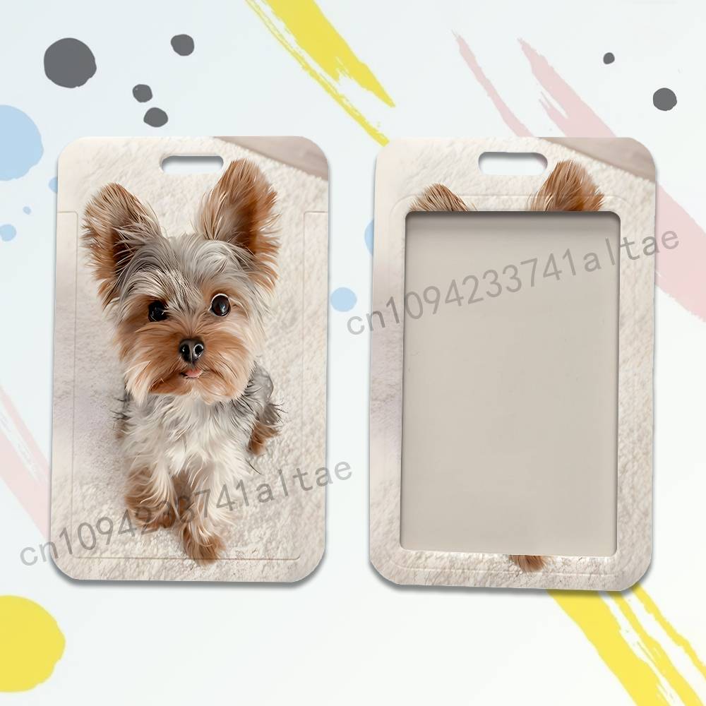 Yorkshire Terrier Dog Card Hol - Lanyard Badge Holder 评论和价格