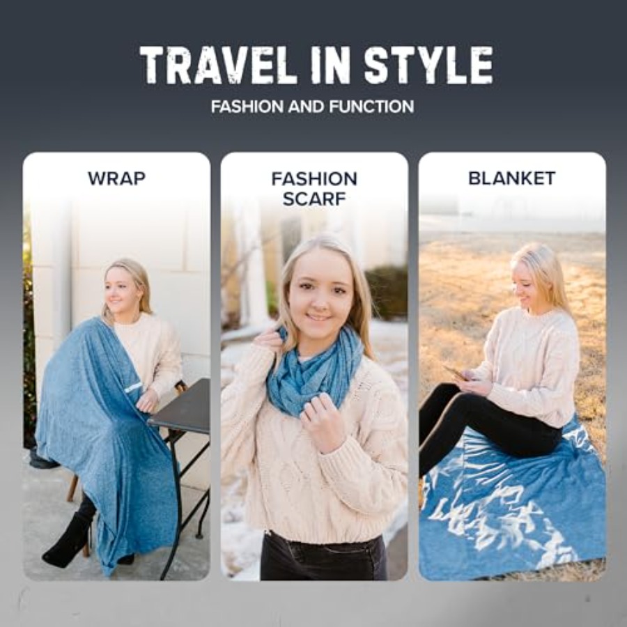Infinity Travel Scarf Loop wit - Infinity Scarf Knit 评论和价格