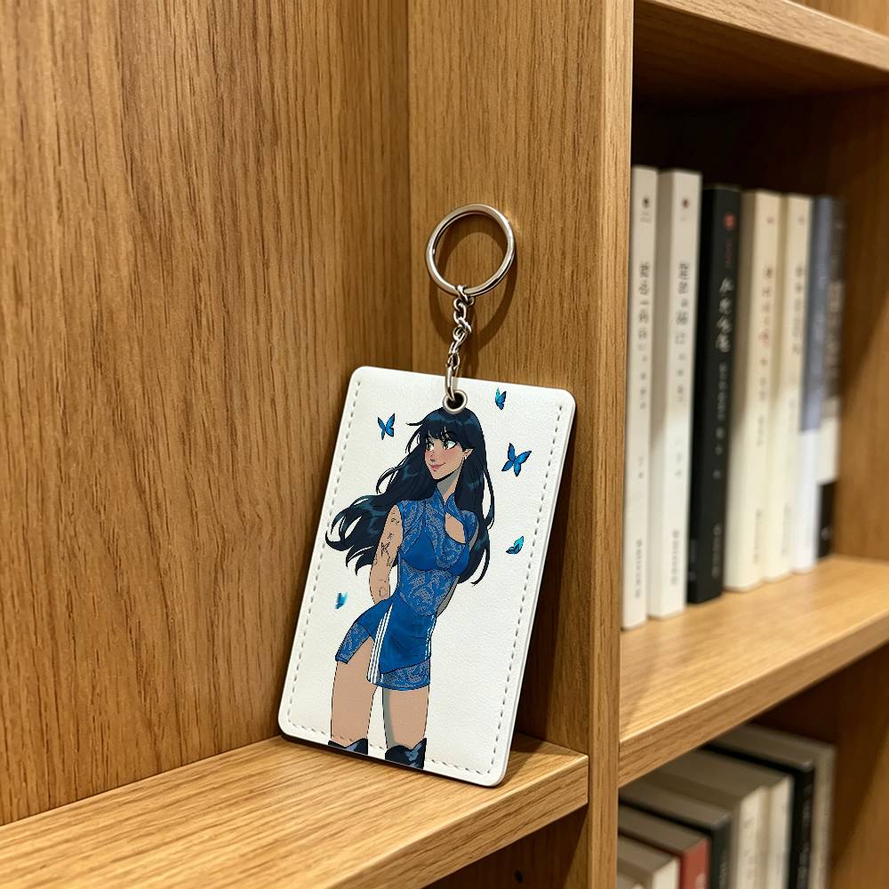 A-Aitana C-Cuarto azul Card Ho - Lanyard Badge Holder 评论和价格