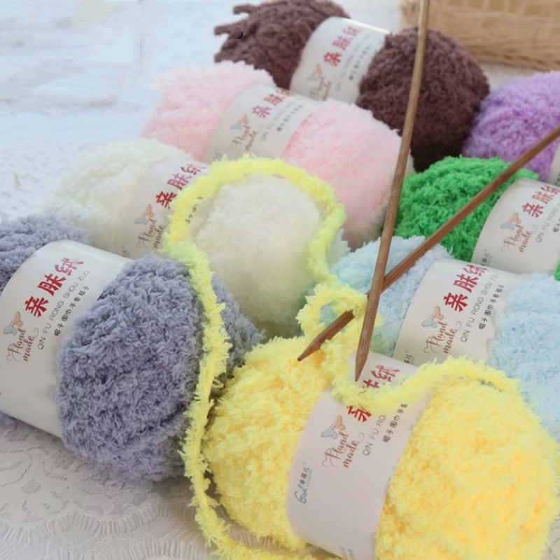 Chenille Plush Chunky Yarn for - Woven Scarf Blanket 评论和价格