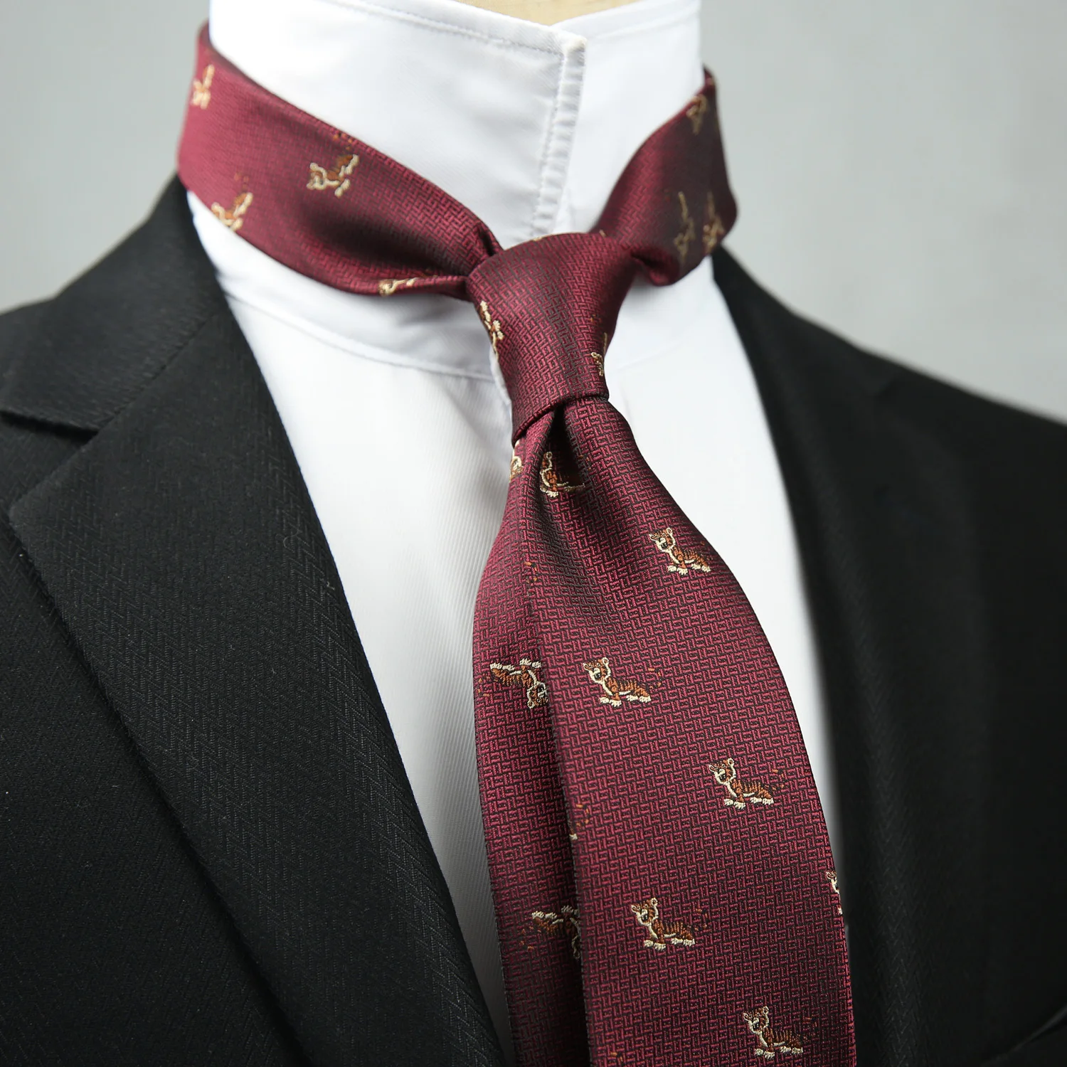 Linbaiway Business Floral Prin - Skinny Tie Men 评论和价格
