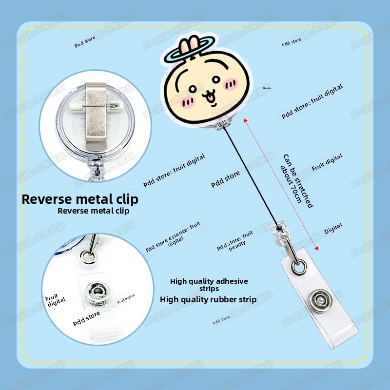 Jhikawas Retractable Badge Ree - Lanyard Badge Holder 评论和价格